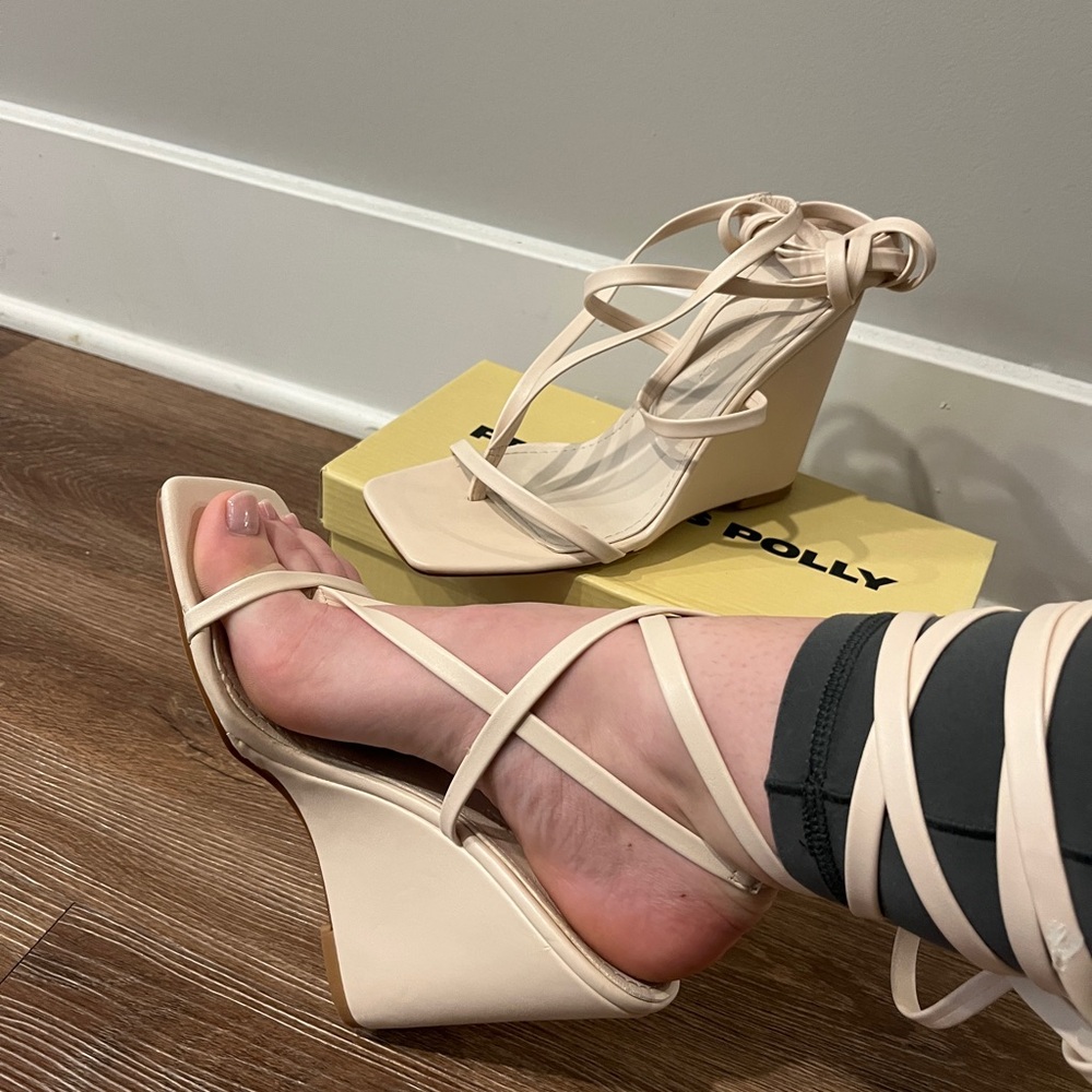 Princess Polly strappy heels